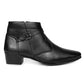 BXXY Men's Height Increasing Office Wear Strap and Buckle Boots