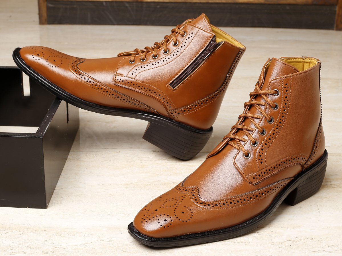 Men s Latest Height Increasing Formal And Office Wear Shoes BxxyShoes