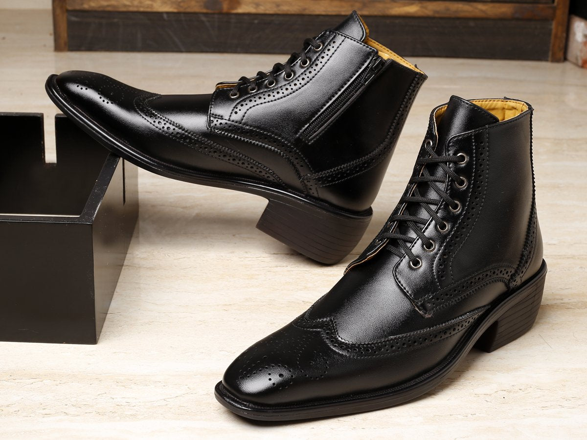 Men's New Stylish Comfortable And Height Increasing Regular Office and Formal Wear