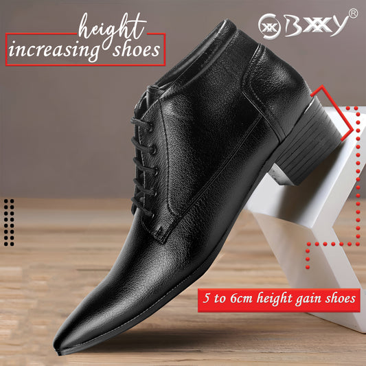 Bxxy Elevator Derby Formal Wear Boots For Men