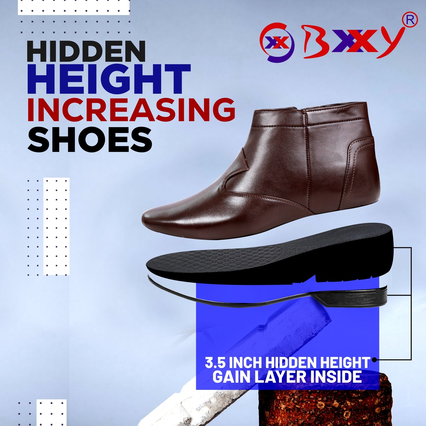 BXXY Men's Formal and Casual Boots for All Occasions