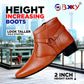 BXXY Formal Zipper and Buckle Boots for Men