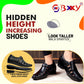 Bxxy's 3 Inch Hidden Height Increasing Sandals for Men