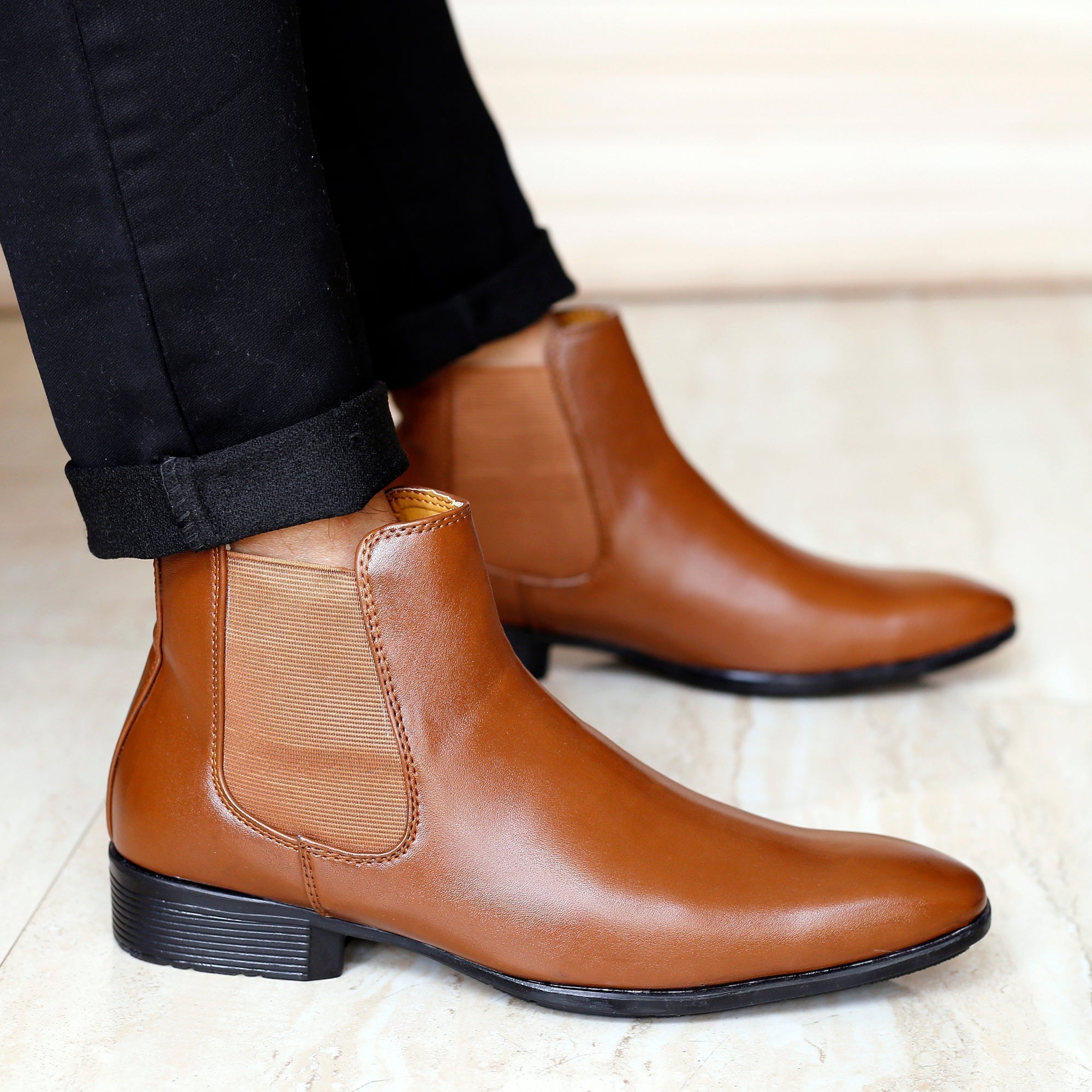 Office flat chelsea boots online