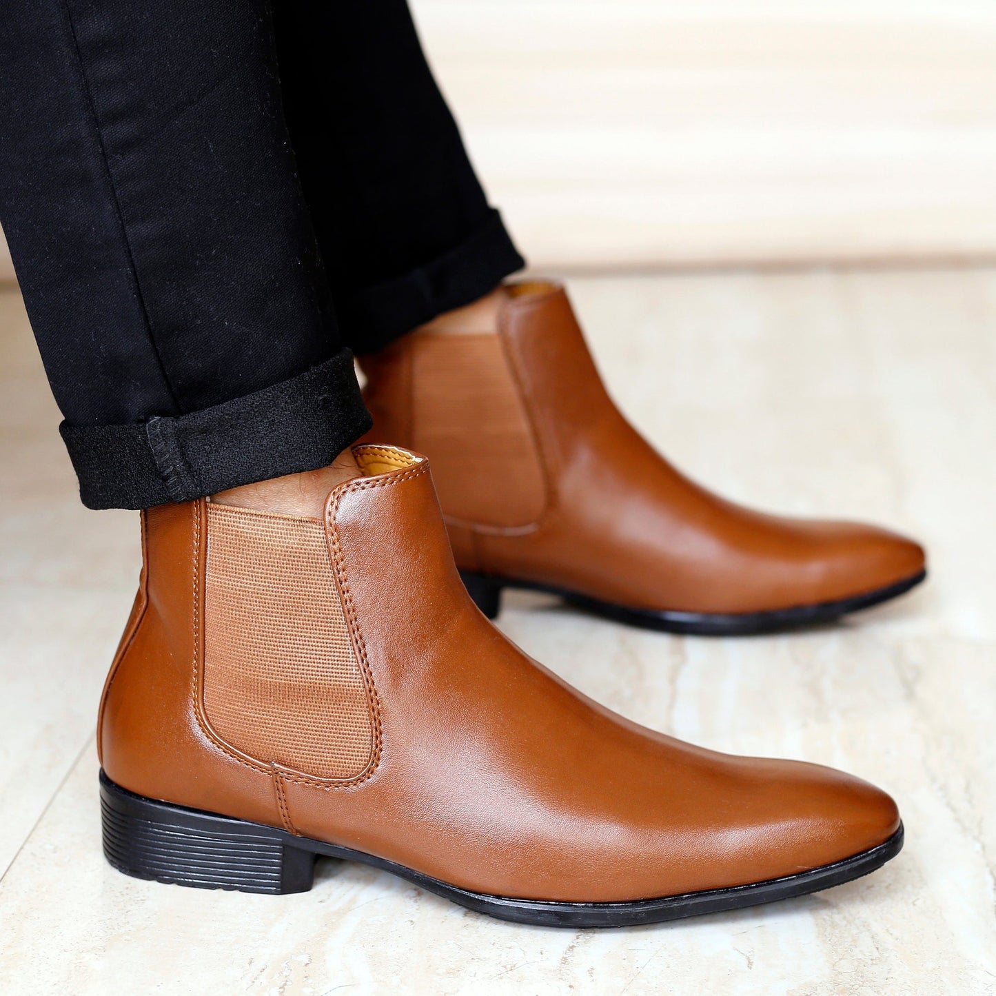 Bxxy Men's High-end Fashionable Chelsea Boots