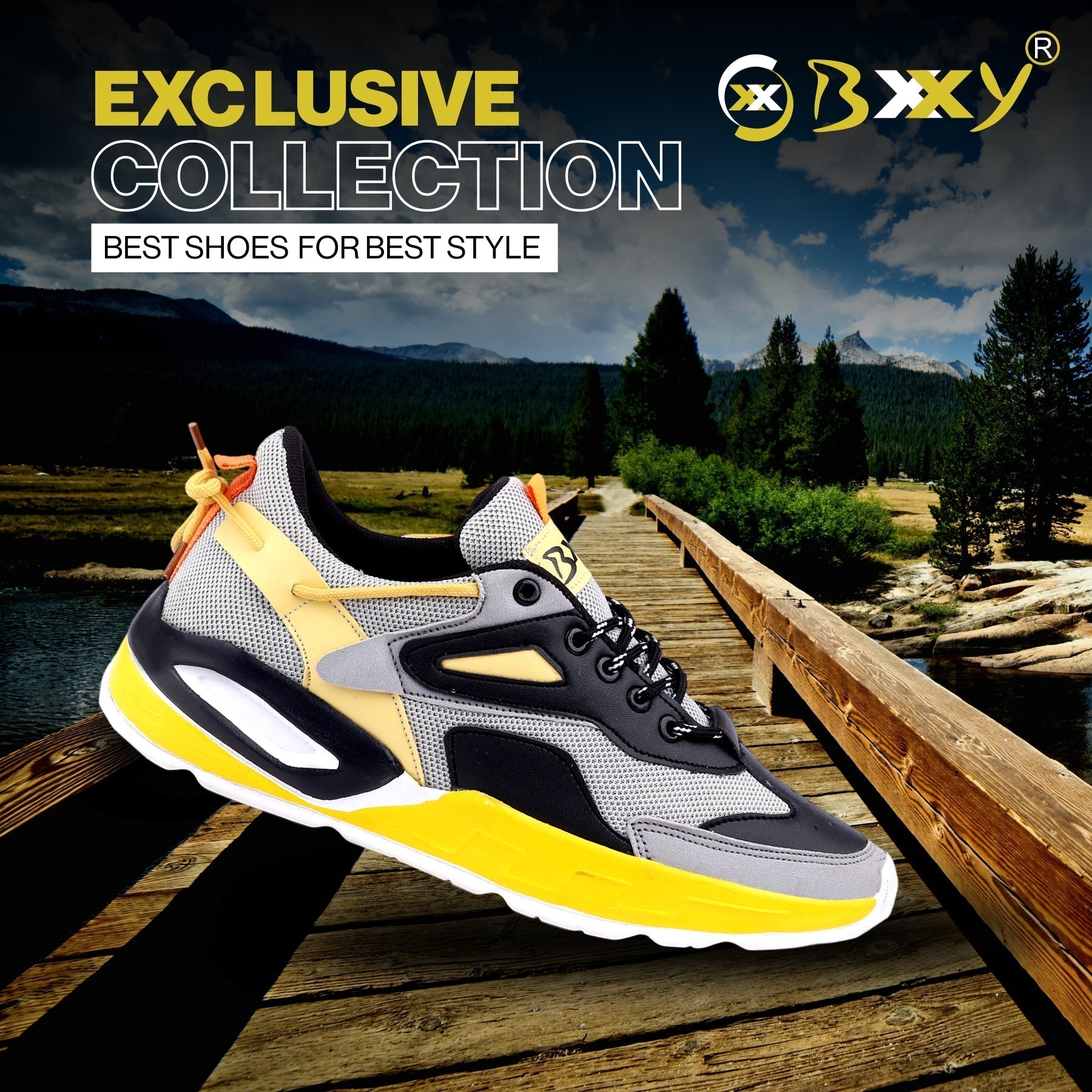 Bxxy s New Stylish Lace up Casual Sports Shoes for Men BxxyShoes