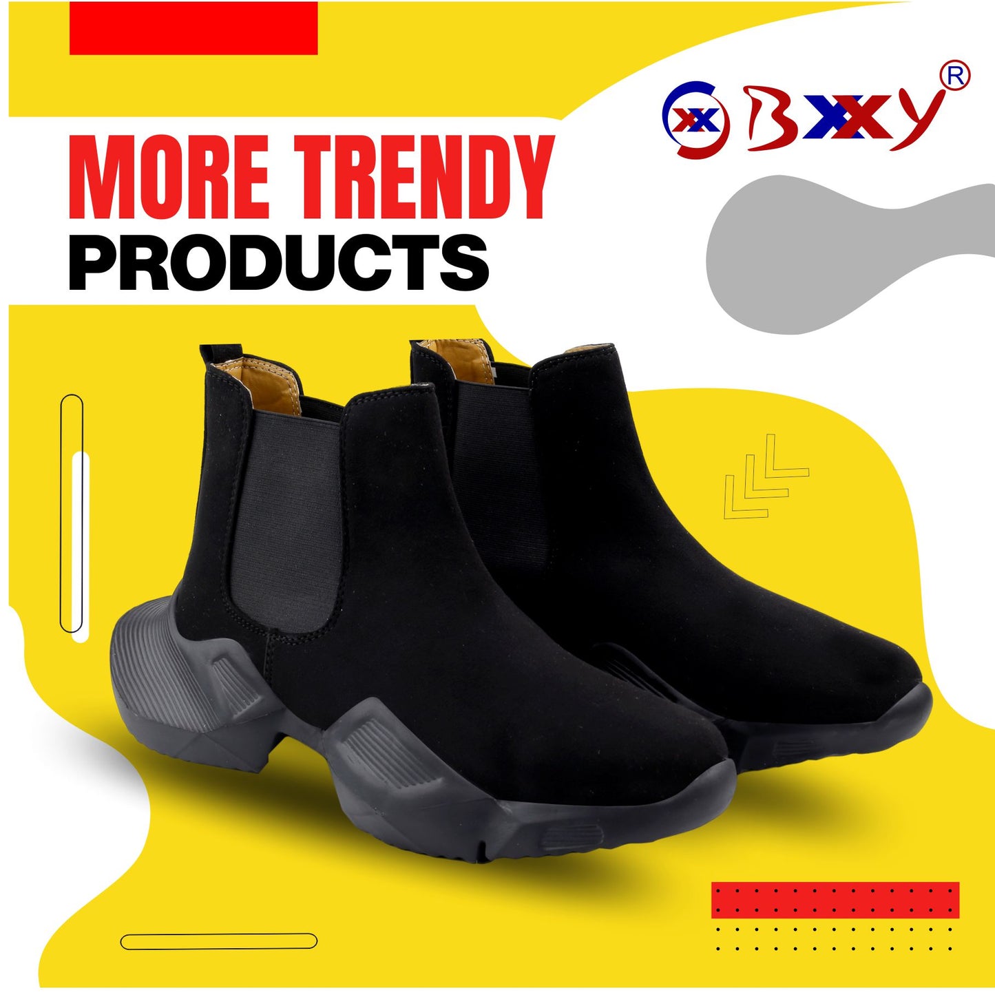 Bxxy's High-end Fashionable Chelsea Boots for Men