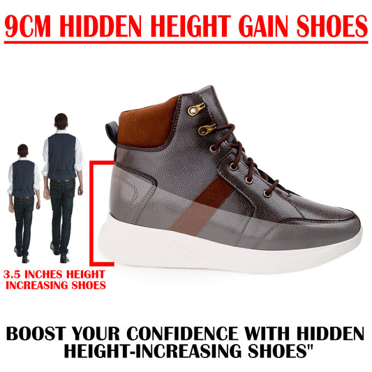 Men's 3.5 (9CM) Inches Hidden Height Increasing Shoes