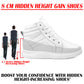 Men's 3.1 Inches (8CM) Hidden Height Increasing Boots