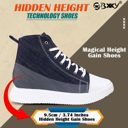 Men's 3.74 (9.5CM) Inches Hidden Height Increasing Shoes