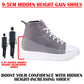 Men's 3.74 (9.5CM) Inches Hidden Height Increasing Shoes