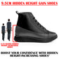 Men's 3.74 Inch (9.5CM) Hidden Height Increasing Boot