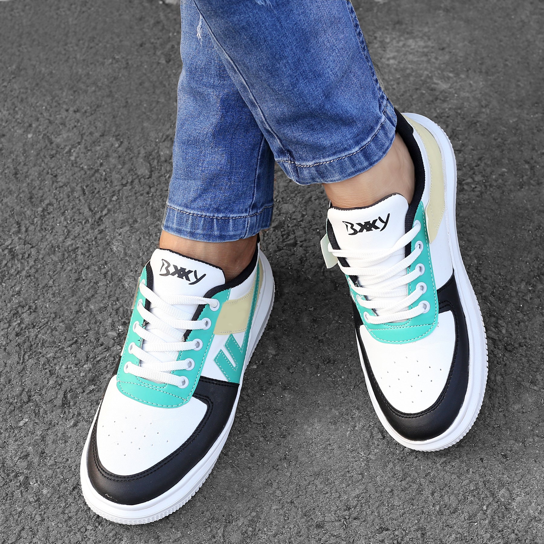 BXXY Men's latest Causal Sneakers And Soprts Lace-Up Stylish Shoe with ...