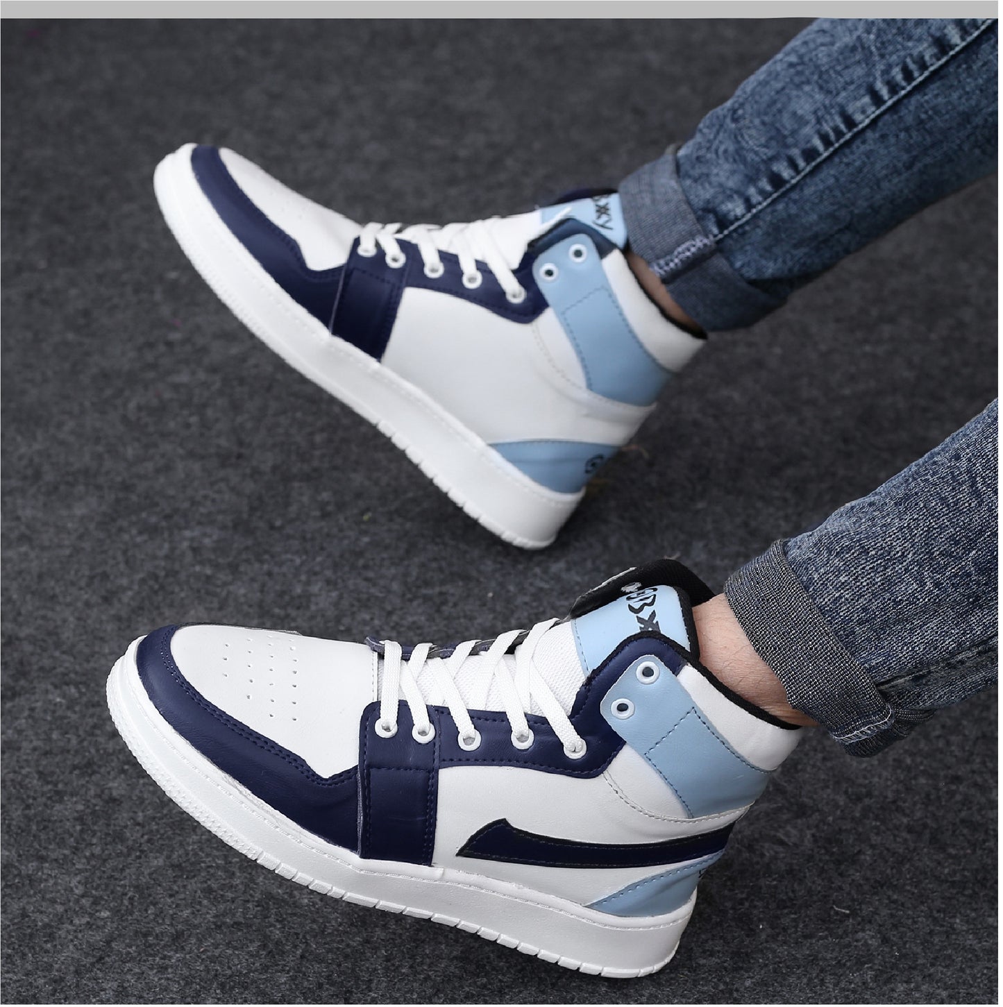 Bxxy's Men's Stylish Premium Lace-up Sneakers