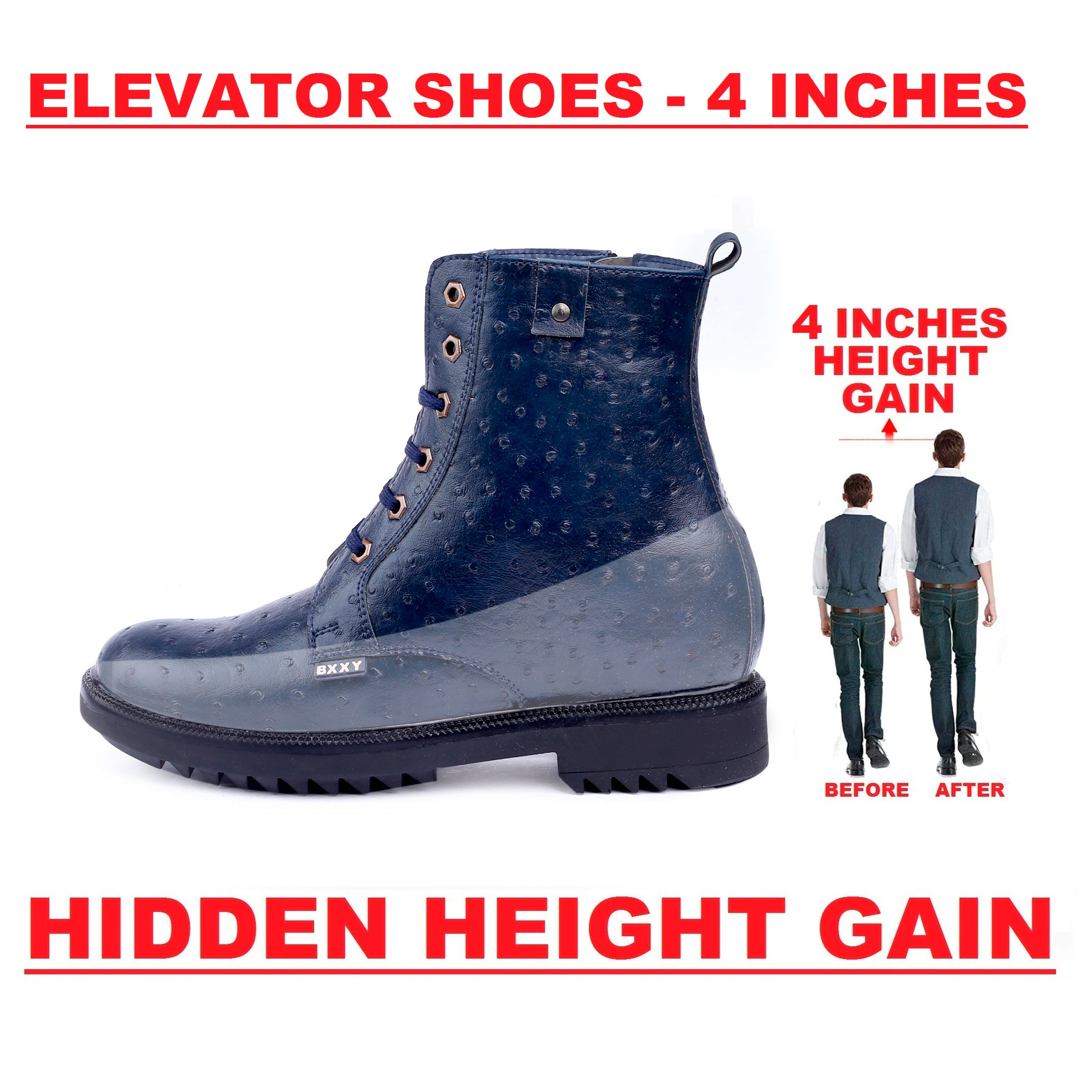 Vegan 2025 elevator shoes