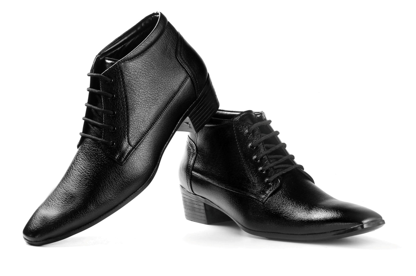 Bxxy Height Increasing Formal Lace-up Boots