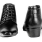 Bxxy Height Increasing Formal Lace-up Boots