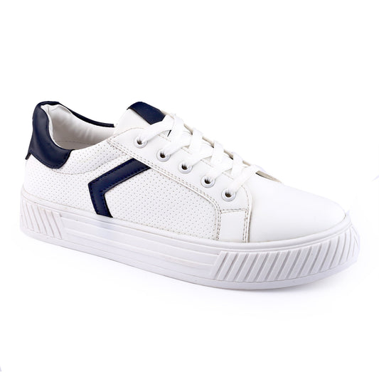 Women's Faux Leather Stylish And Fashionable Sneakers