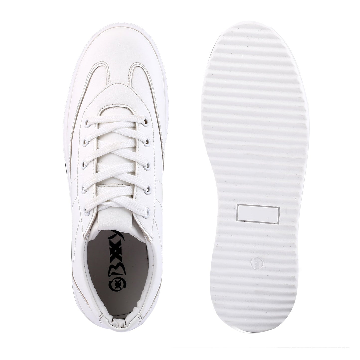 Women's Ultra Comfortable and Premium Vegan casual Lace-up Sneakers Shoes