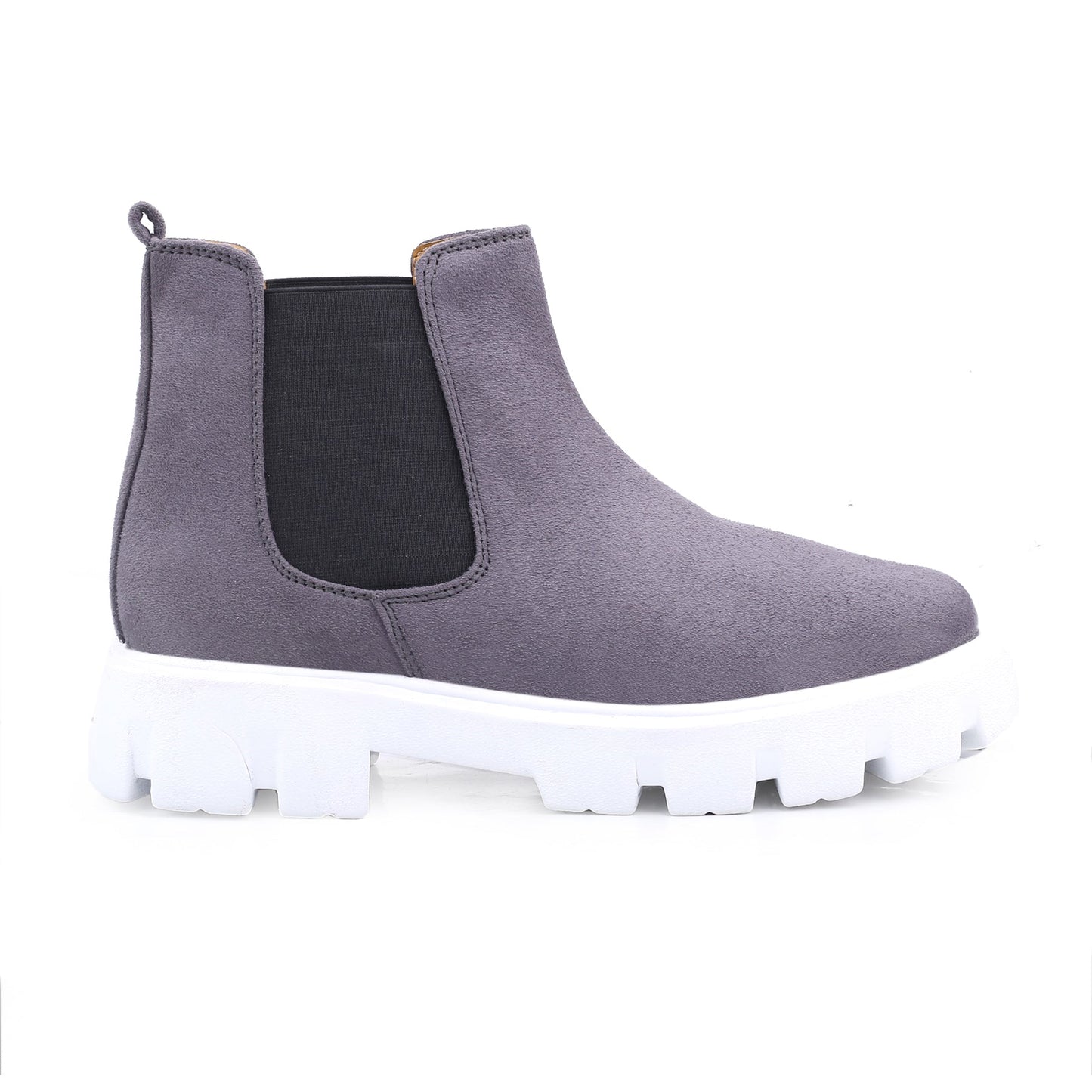 Men's Suede Chelsea Slip-on Boots