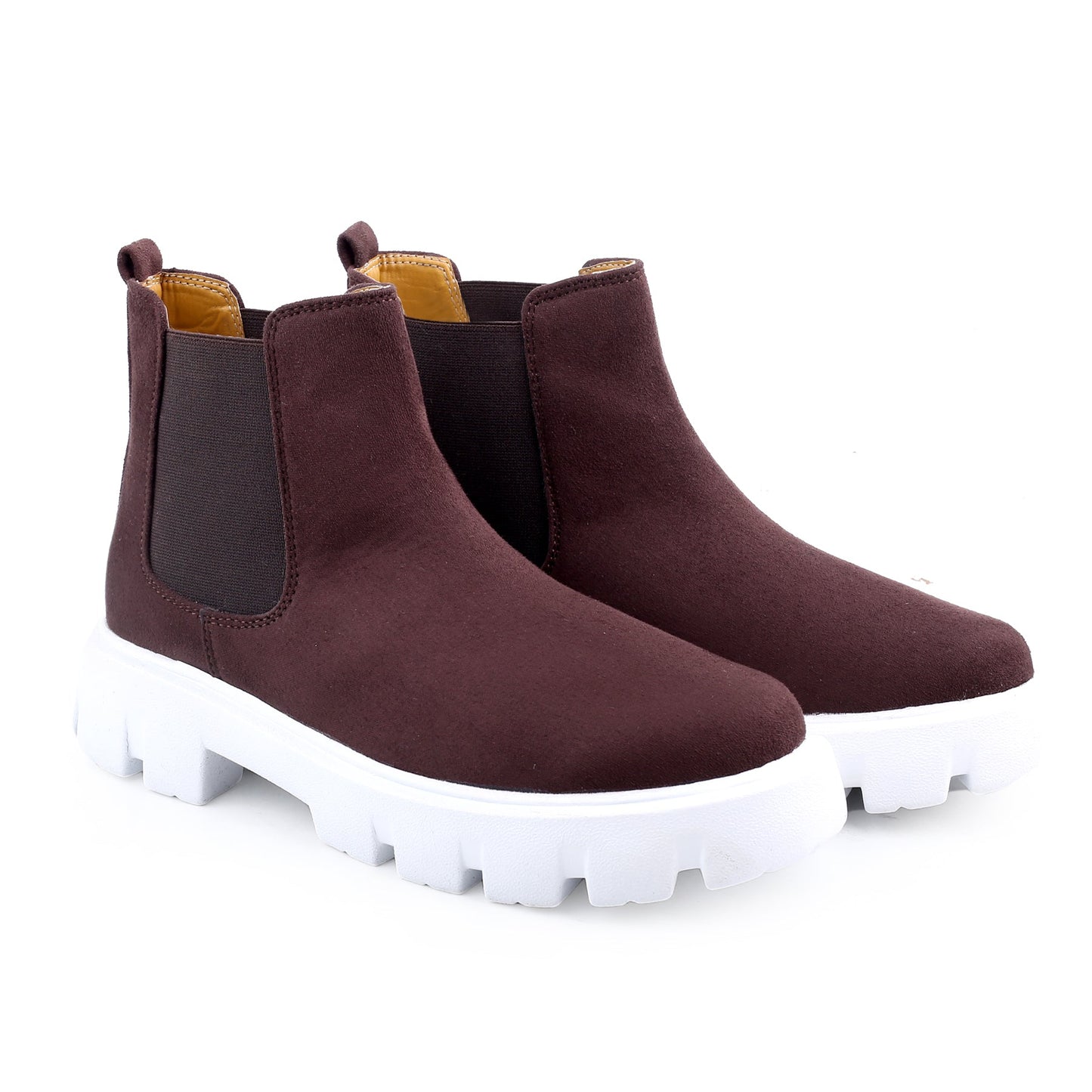 Men's Suede Chelsea Slip-on Boots