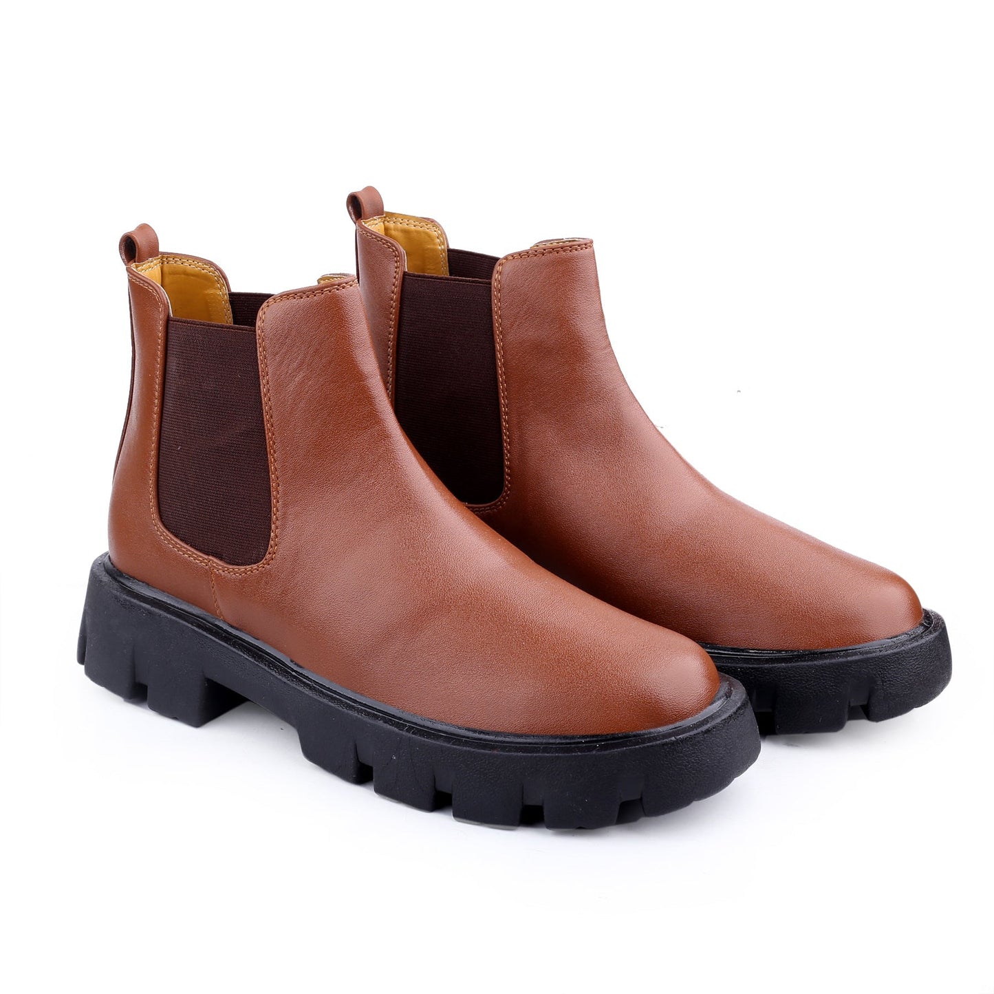 Bxxy's Faux Leather Chelsea Boots for Men