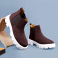 Men's Suede Chelsea Slip-on Boots