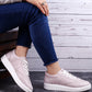 New Stylish Women's Casual Sneaker Lace-up Shoes