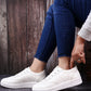 New Stylish Women's Casual Sneaker Lace-up Shoes