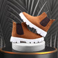 Men's Suede Chelsea Slip-on Boots