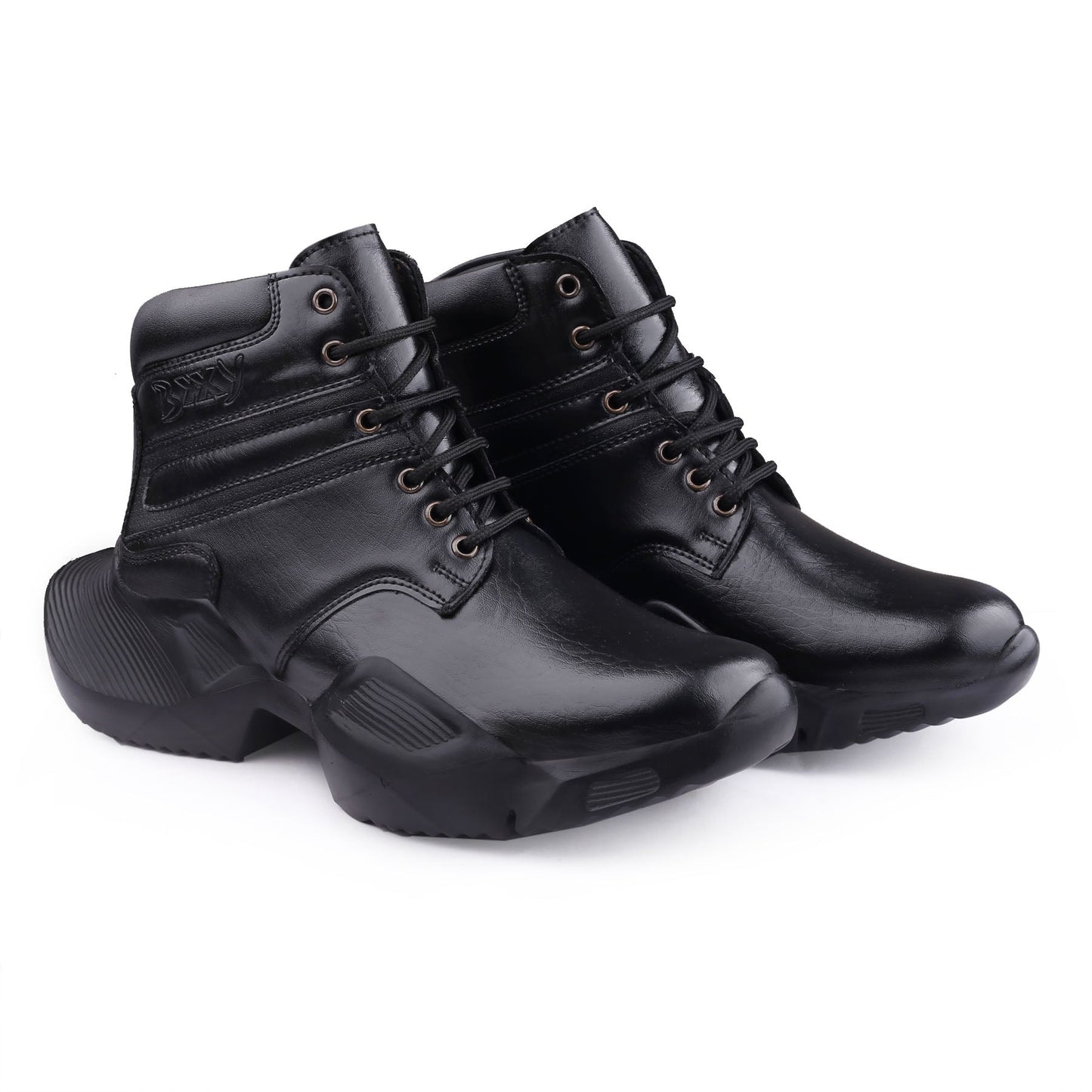 Bxxy's 4 Inch Hidden Height Increasing Ankle Lace-up Sporty Shoes for Men