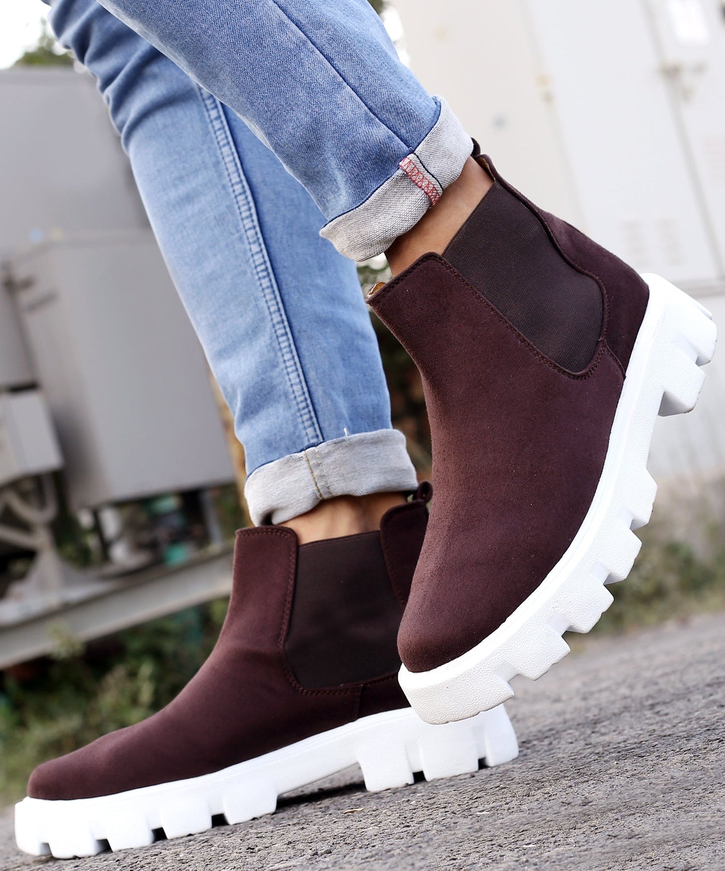 Men's Trendiest Chelsea Suede Boots