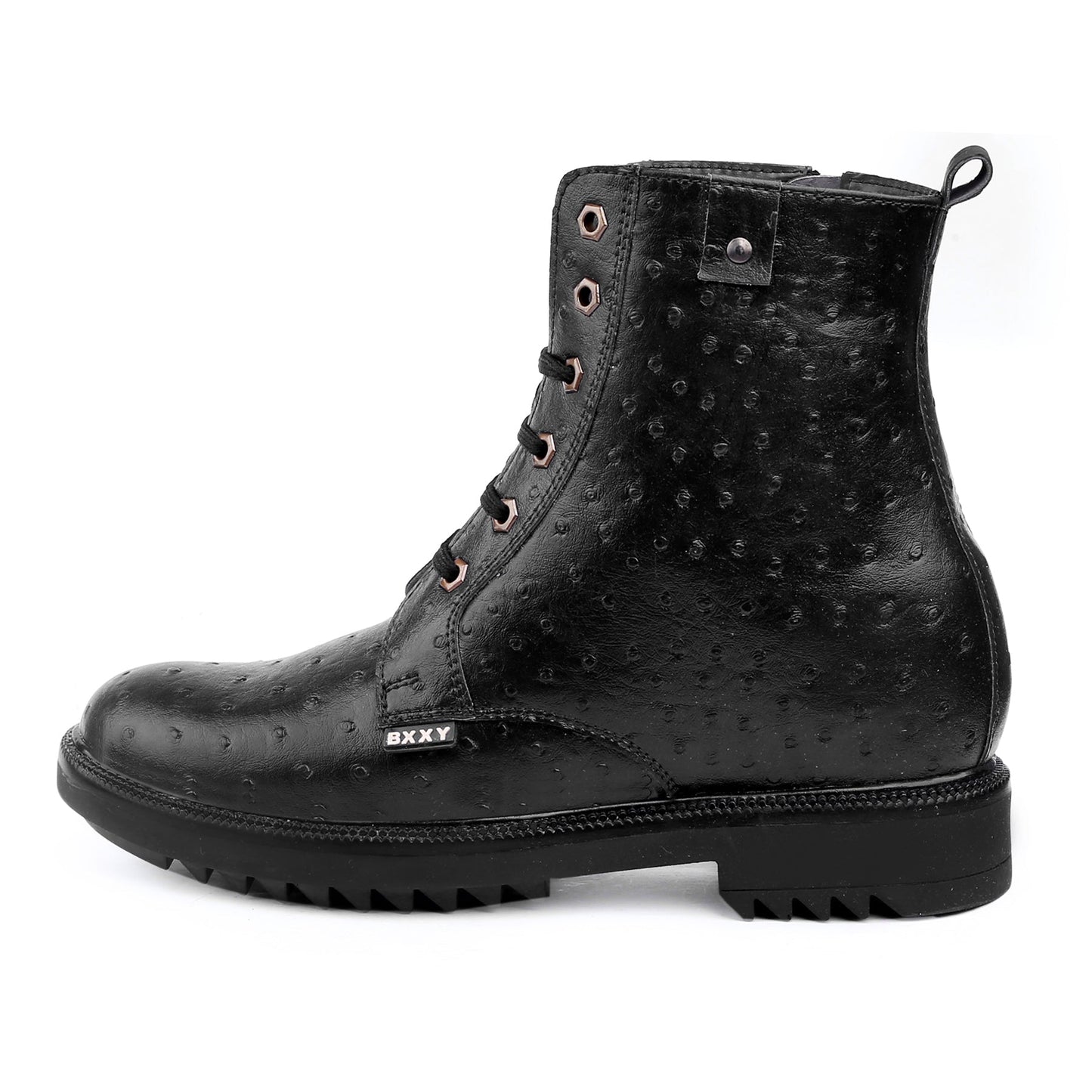 Bxxy 4 Inch Hidden Height Increasing Fashionable High Ankle Boots For Men