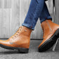 Bxxy 4 Inch Hidden Height Increasing Fashionable High Ankle Boots For Men