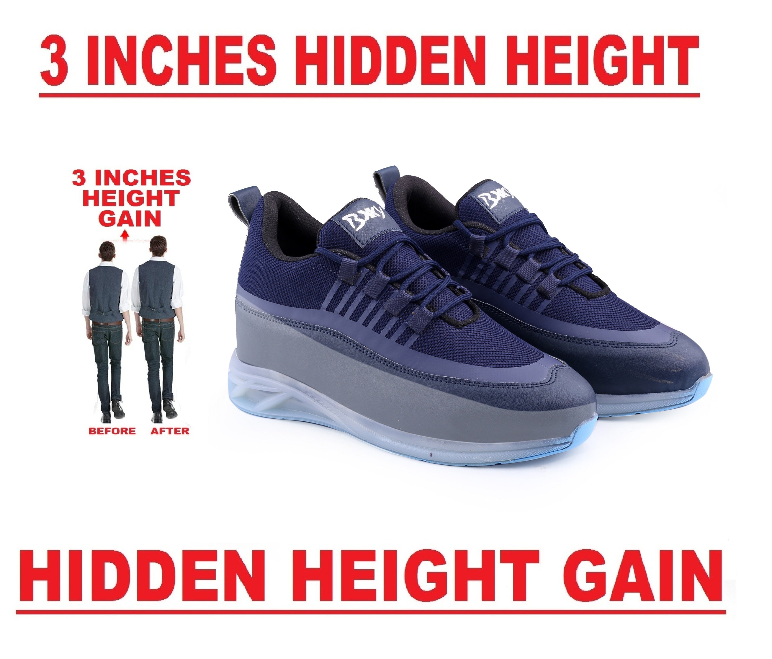 Height hot sale gain shoes