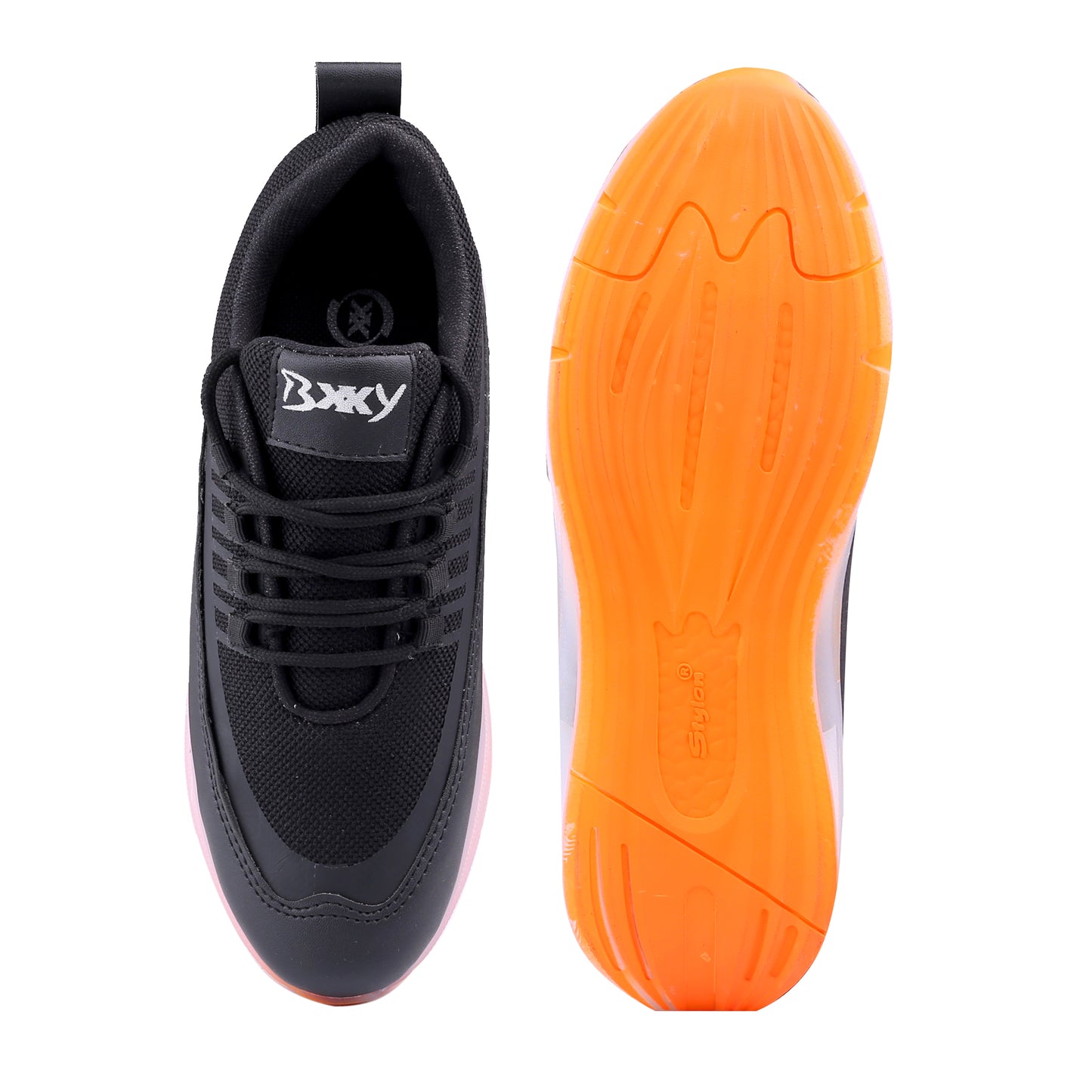 Bxxy 3 Inch Hidden Height Increasing Casual Sports Lace-Up Shoes For Men