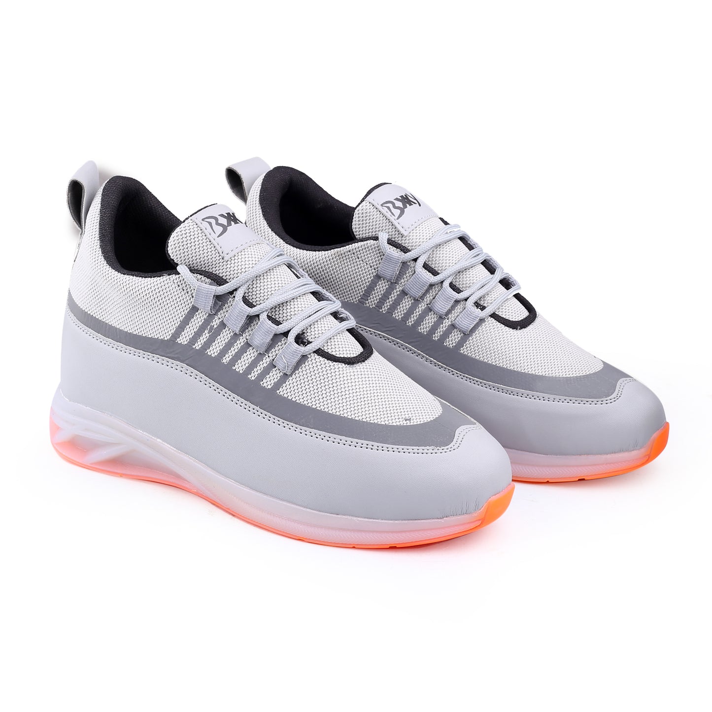 Bxxy 3 Inch Hidden Height Increasing Casual Sports Lace-Up Shoes For Men