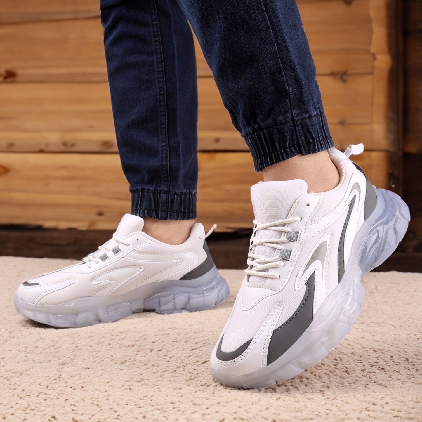 Bxxy's Colour Blend Ultra Fit Comfort Sports Shoes for Men