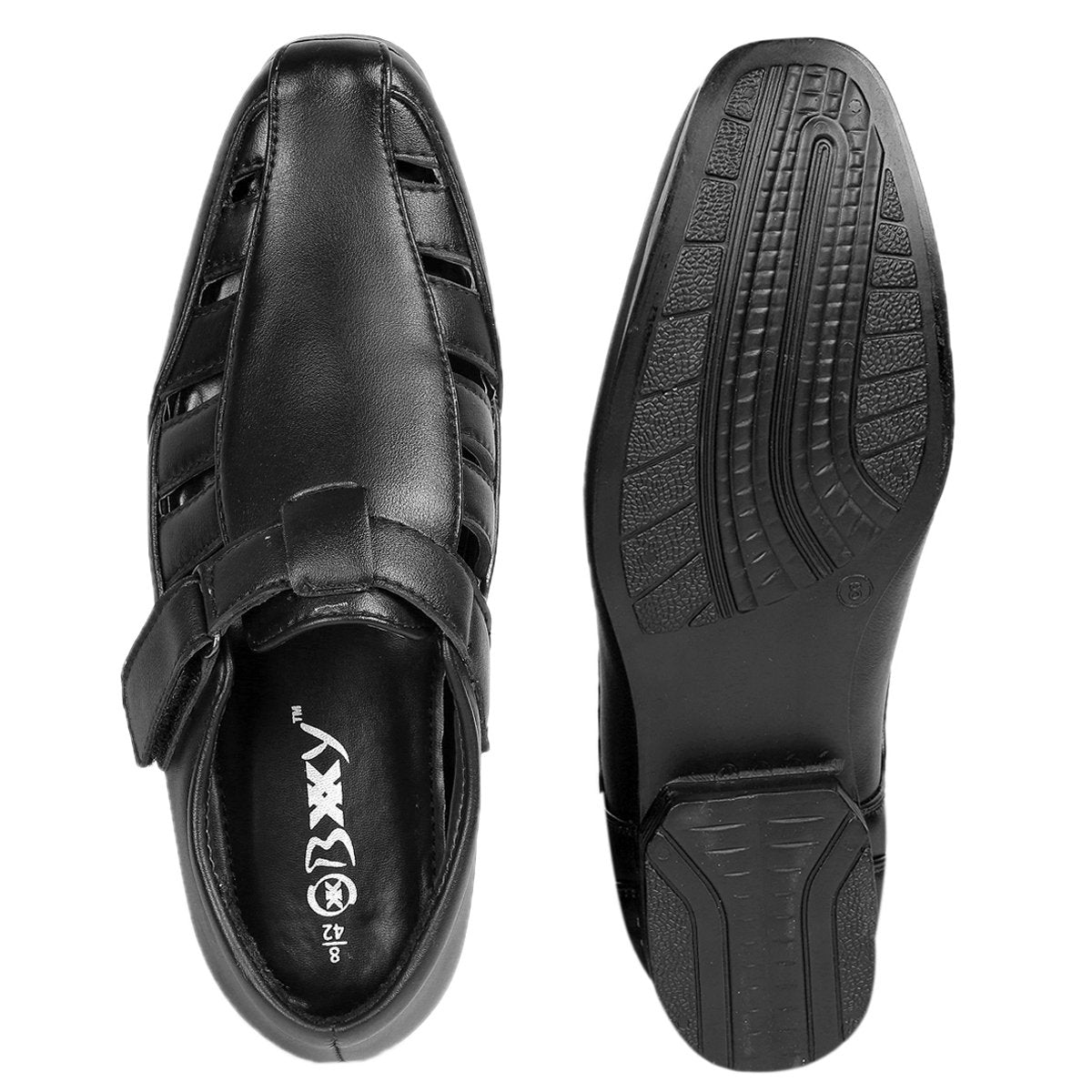 Bxxy's 3 Inch Hidden Height Increasing Sandals for Men