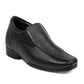 Bxxy's 3 Inch Hidden Height Increasing Elevator Slip-ons Faux Leather Formal Shoes