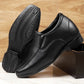 Bxxy's 3 Inch Hidden Height Increasing Elevator Slip-ons Faux Leather Formal Shoes