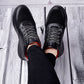 New Latest Men's Hidden Height Increasing Up Leather Casual Lace up And Ankle Shoes With Pu Material