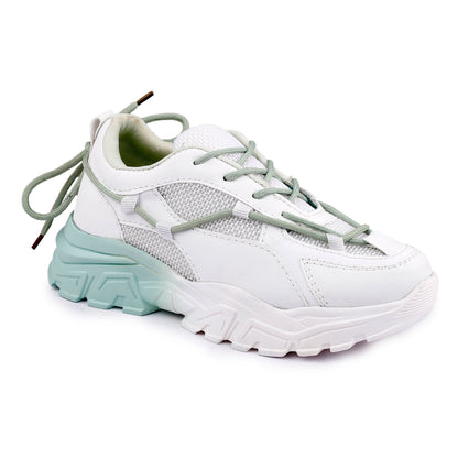 Women Stylish and Comfortable Lace-UP Casual Sneaker Shoes
