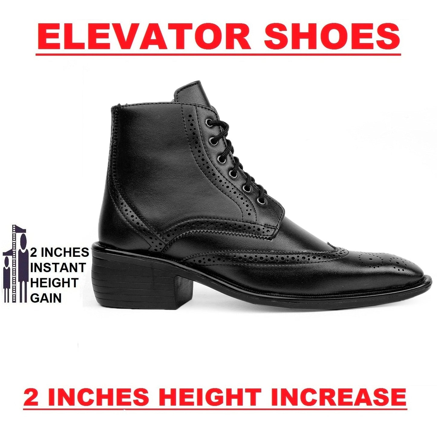 New Stylish And Comfortable Formal Office Wear Height Increasing Boots