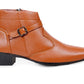 BXXY Men's Height Increasing Office Wear Strap and Buckle Boots