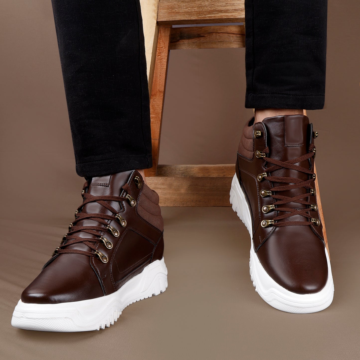 Men's 3.74 (9.5CM) Inches Hidden Height Increasing Shoes