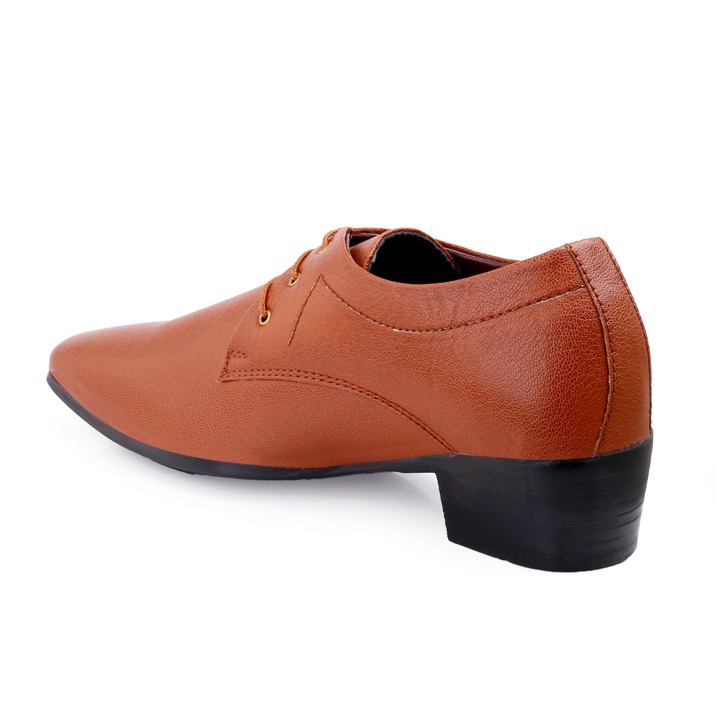 Men's Office Wear Height Increasing Derby Formal Shoes