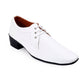 Men's Office Wear Height Increasing Derby Formal Shoes