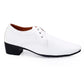 Men's Office Wear Height Increasing Derby Formal Shoes