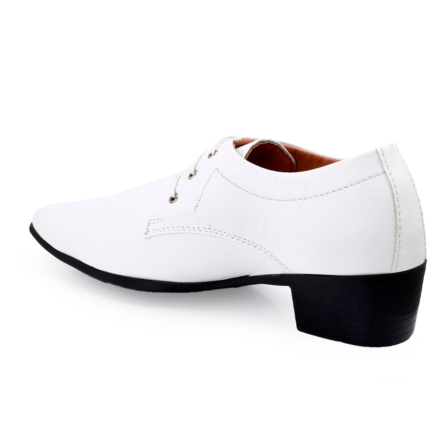 Men's Office Wear Height Increasing Derby Formal Shoes